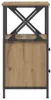 VidaXL 857253, Eiche, Metall, Holz, 340 mm, 355 mm, 700 mm, Produktbild-Vorschau 6