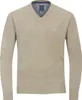 REDMOND V-Neck-Pullover Beige S Produktbild-Vorschau 1