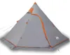 vidaXL Tenda da campeggio Tipi 5 persone grigio Anteprima dell’immagine prodotto 9