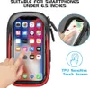 Wasserdicht Handyhalterung Handyhalter Fahrrad Lenkertasche Produktbild-Vorschau 3