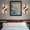 ZMH LED Wandleuchte innen Wandlampe modern Beleuchtung Produktbild-Vorschau 8