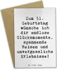 Mr. & Mrs. Panda Grußkarte Spruch 51. Geburtstag Produktbild-Vorschau 1