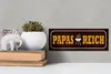 Holzschild Spruch 27x10cm Papas Reich Grill Produktbild-Vorschau 5