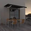 vidaXL Markise Manuell Einziehbar mit LED 400x350 cm Produktbild-Vorschau 2