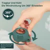 Tragbarer Ventilator mit Clip,Kabelloser Akku Gürtelve Produktbild-Vorschau 6
