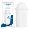 A product shot of a water filter cartridge and its packaging. Anteprima dell’immagine prodotto