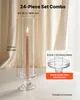 Lot de 24 cylindres en verre VEVOR pour bougies, Voir les images du produit 3