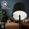 Lot de 2 lampes a poser LED rechargeables 2.6W 10.5x26cm Voir les images du produit 2