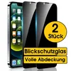 A product image showing two screen protectors for a smartphone, with marketing text and a quantity indicator. Produktbild-Vorschau