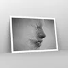 Poster - Poster ohne Rahmen - Gesicht Grafiken Fäden - Produktbild-Vorschau 7