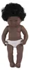 Miniland, Afrikaans meisje, 38 cm, met Downsyndroom, Productafbeelding-voorbeeld 2