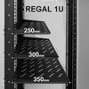 Extralink Fachboden für Netzwerkschrank 250mm 19" 1U 1HE Produktbild-Vorschau 6