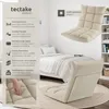Fauteuil relax Snooze, 2 en 1, velours, réglable en 14 Voir les images du produit 2