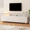 Merax Armoire TV 180 cm Blanc avec design de nuages, Meuble Voir les images du produit 3