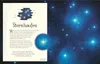 A page from a book or educational material about star clusters, with text on the left and a starry sky image on the right. Produktbild-Vorschau