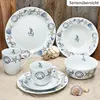 Neptun 6er Set maritime Suppenteller tiefe Teller Porzellan Produktbild-Vorschau 5