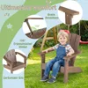 Krzesło COSTWAY Adirondack, odporne na warunki Podgląd zdjęcia produktu 6