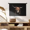 MuchoWow® Wandteppich Wandbehang Löwe - Schottisches Produktbild-Vorschau 6