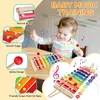 6-in-1 Montessori Holzspielzeug ab 1 Jahr – Stapelturm, Produktbild-Vorschau 6