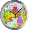 Funkuhr, Kinder Wanduhr, Kinderuhr, Kinderzimmer  Dino Produktbild-Vorschau 1