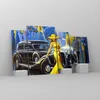 Bilder auf glas - frau retro stil - 120x70cm - Glasbilder - Produktbild-Vorschau 4
