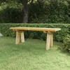Möbel Gartenbank 110 cm Massivholz Kiefer Imprägniert 2023 Produktbild-Vorschau 1