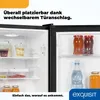 Exquisit Mini Kühlschrank KB60-V-090E schwarz | Kompakt | Produktbild-Vorschau 10