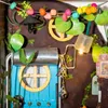 Puzzle 3D, Maison miniature à monter soi-même, Jardin Voir les images du produit 14