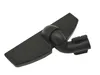 A black vacuum cleaner attachment, viewed from a slight diagonal angle against a white background. Produktbild-Vorschau