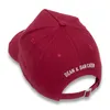 Berretto Dsquared2 Bordeaux con logo Icon e DS2 taglia Anteprima dell’immagine prodotto 9