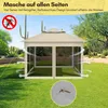 Skladací pavilón Izrielar Pop-up 3,3×3,3×2,68 m – záhradný Náhľad obrázku produktu 6