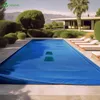 Copertura per piscina VOUNOT® rettangolare, 160 g/m², telo Anteprima dell’immagine prodotto 2