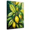 Leinwandbild Zitronen Acryl 40x60 Feeby Grün bild für die Produktbild-Vorschau 1