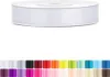 Satinband 12mm Weiß - 25 Meter Rolle Geschenk- & Produktbild-Vorschau 1