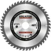 A circular saw blade with text and logos printed on it, presented against a plain background. Produktbild-Vorschau
