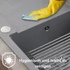 QUADRON Spülbecken 1-Becken Spüle | Größe: 86 x 50 x 21 cm Produktbild-Vorschau 8