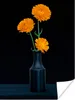 MuchoWow® Poster Vase - Blumen - Orange 60x80 cm - Produktbild-Vorschau 1