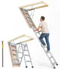 Echelle télescopique VEVOR 158,8 kg Escabeau 12 marches Voir les images du produit 1
