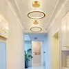 4Pcs LED Ring Pendelleuchte Deckenlampe 18W, Warmweiße Produktbild-Vorschau 3