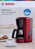 BOSCH TKA2M114 Kaffeemaschine rot, 10/15 Tassen Produktbild-Vorschau 2