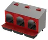 horizont Legenest für Hühner aus Metall, 2 oder 3 Abteile, Produktbild-Vorschau 2