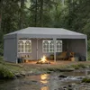 QEENTOE Gazebo da giardino pieghevole, 3x6 metri, colore Anteprima dell’immagine prodotto 10