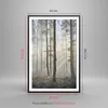 Gerahmtes Poster - Schwarzer Rahmen - Wald Baum Natur - Produktbild-Vorschau 5