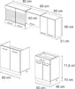 Vicco Küchenzeile R-Line, 200 cm ohne Arbeitsplatte, Produktbild-Vorschau 2