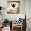 ARTland Leinwandbild Kaffee Größe: 40x40 cm Produktbild-Vorschau 5