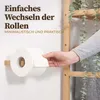 Distributeur de papier toilette Hennez sans percer - design Voir les images du produit 6