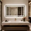 WISFOR LED Bluetooth badkamerspiegel met verlichting, 120 x Productafbeelding-voorbeeld 3