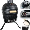 Kamado Grill Keramikgrill mit Deckel Ø32cm Thermometer bis Produktbild-Vorschau 1