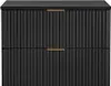 Waschtischunterschrank 80cm ADELAIDE-56-BLACK, matt schwarz Produktbild-Vorschau 5