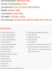 A list of item specifications and accessories for a storage cabinet. Náhled obrázku produktu